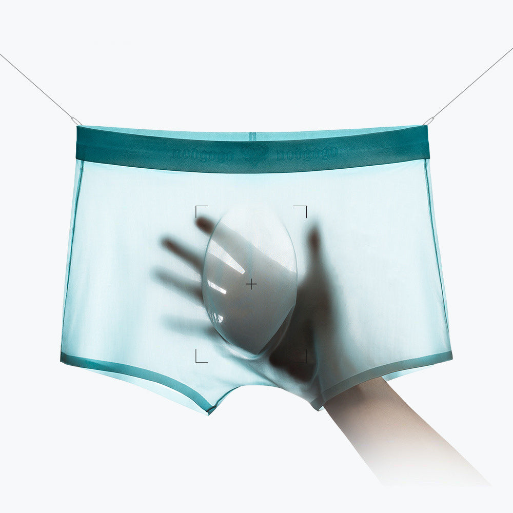 3D SEAMLESS POUCH - Men's Ultra Thin Seamless Ice Silk Underpants