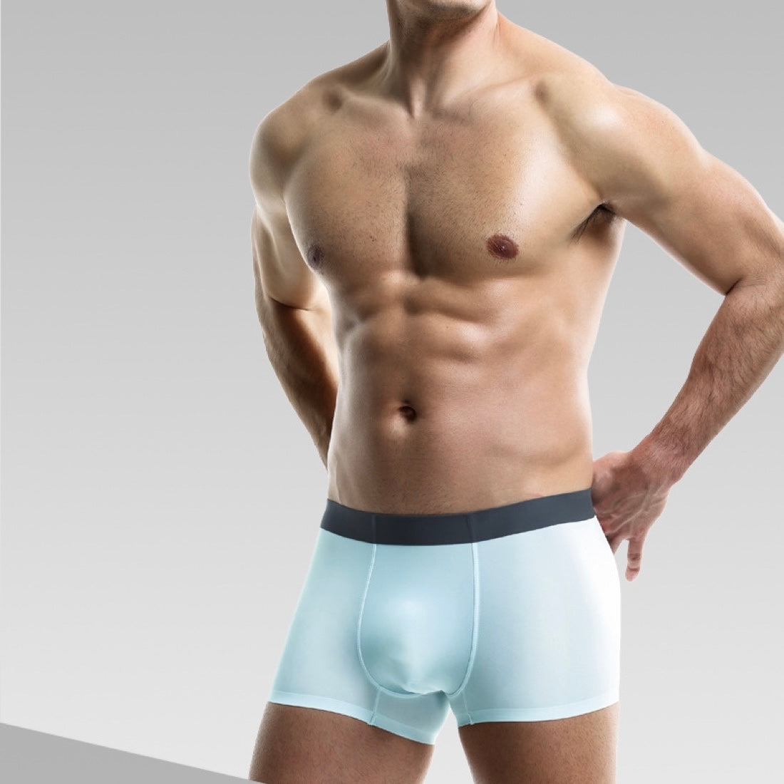 Men's Ultra Thin Seamless Ice Silk Underpants (5Pack)