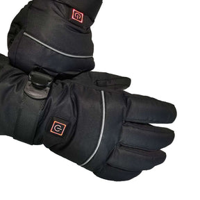Electric Battery Heated Gloves - Waterproof, Thermal Heat, Touch Screen Finger Tips