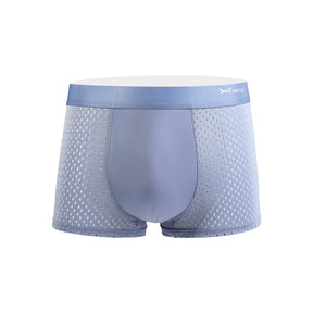 Men's Ice Silk Mesh and Modal Trunks (6-Pack)