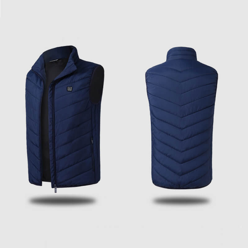 Electric Thermal Heated Vest With Rechargeable Battery Waterproof Insulated
