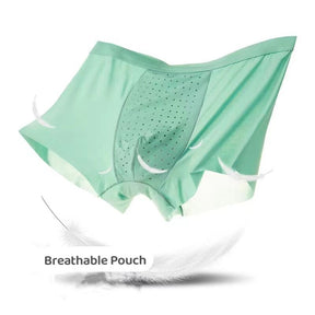 Breathable Mesh Pouch - Men's Ice Silk Trunks (6 pack)