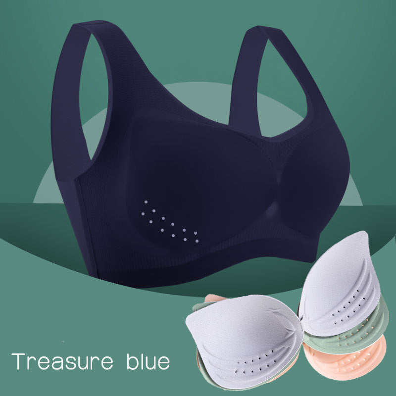  2pcs Ultra Thin Ice Silk Bra,Seamless Ice Silk Lifting Bra,Plus  Size mesh Breathable Cups, Vest Style Push up Slim fit Bra (1,M) :  Clothing, Shoes & Jewelry