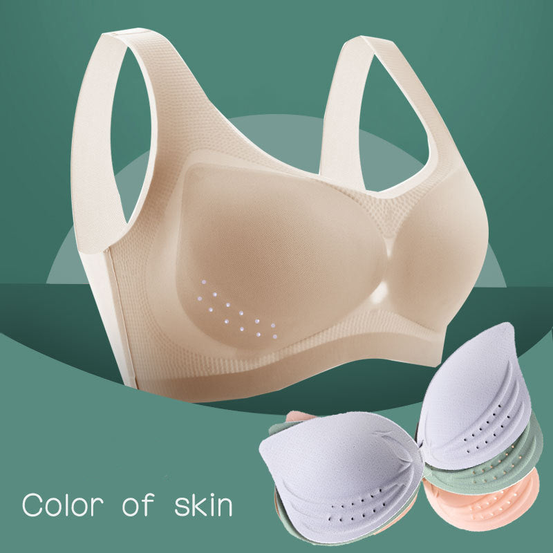 Utoyup® Ultra-thin Breathable Ice Silk Bra Cooling Bra For 34B to 50DD