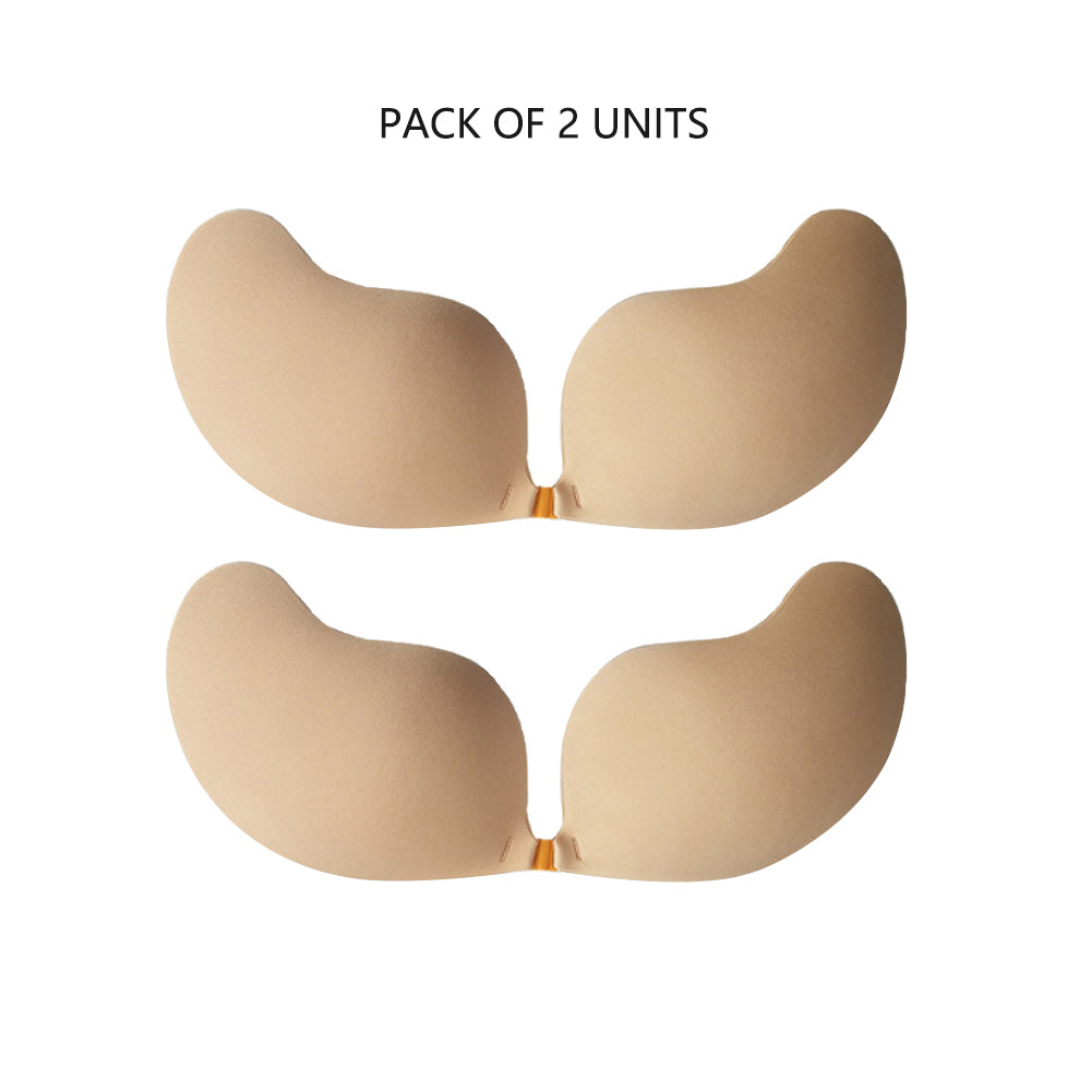 Buy TITU Stress Bra for Large Bust - Plus Size Stress Backless Bra Push Up  Invisible Bras for Women G Cup Beige Online at desertcartKUWAIT