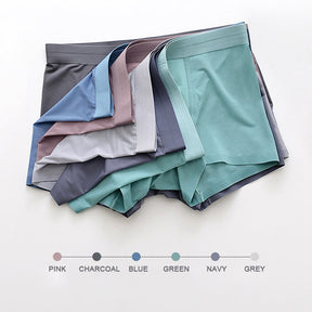 Ultra Thin Ice Silk Seamless Underpants for Men (6-Pack)