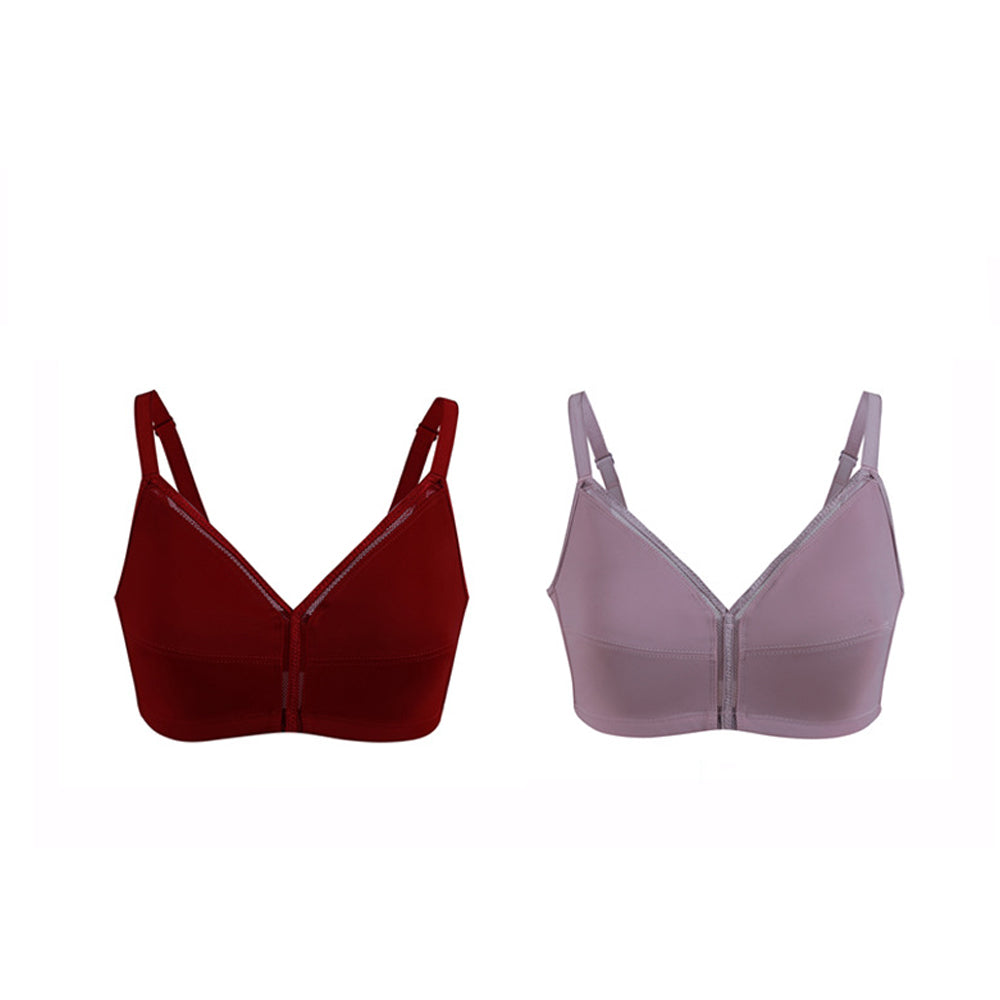 Utoyup® Non Wired Lace Bra, 32B to 44DDD