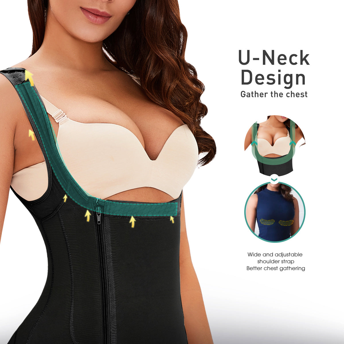 Utoyup® One Piece Natural Body Shaper