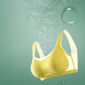 Ultra-thin Ice Silk Seamless Cooling Bra For 32A to 38D