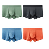 Men's Striped Seamless Super Soft Modal Underpants (4-Pack)