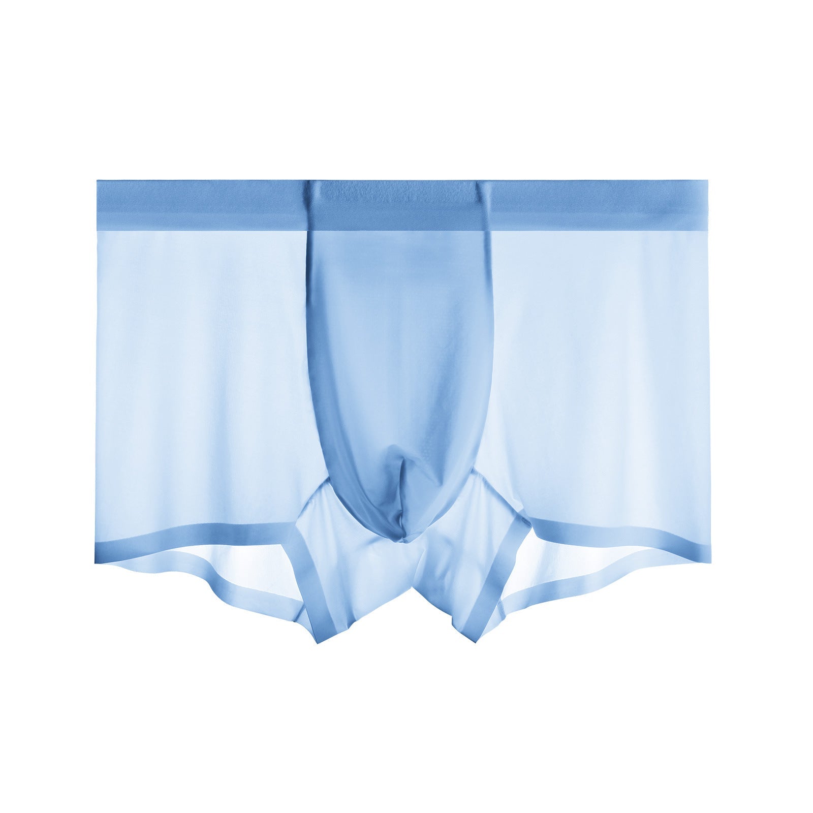 Men's Ultra Thin 3D Pouch Ice Silk Underpants (4-Pack)